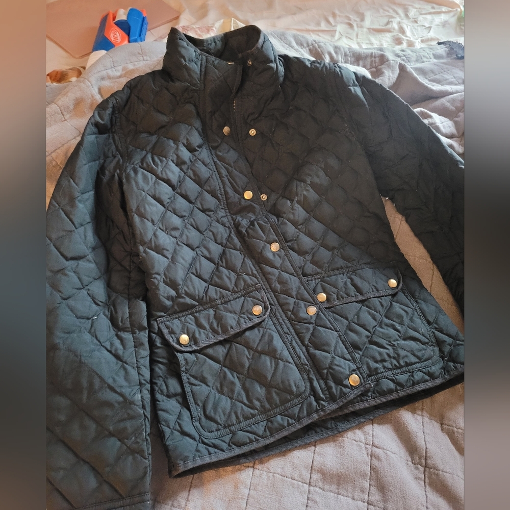 J. Crew Down Quilted Puffer Jacket